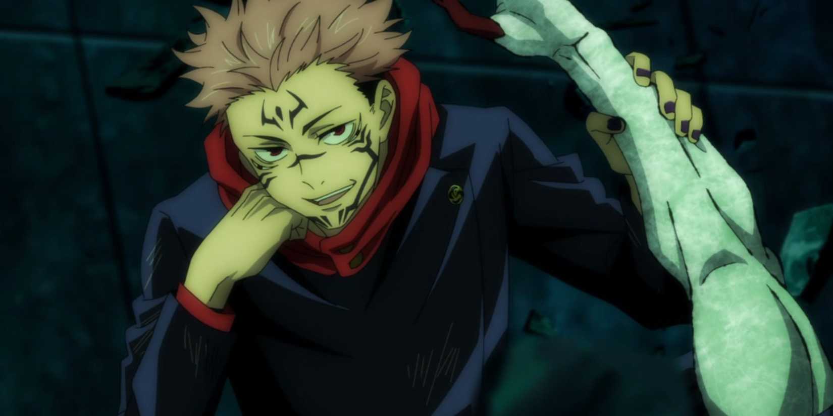 Sukuna taking control of Itadori's body - Jujutsu Kaisen