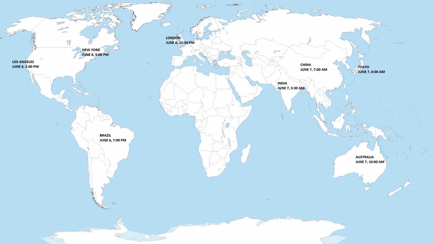summer game fest 2025 start times map