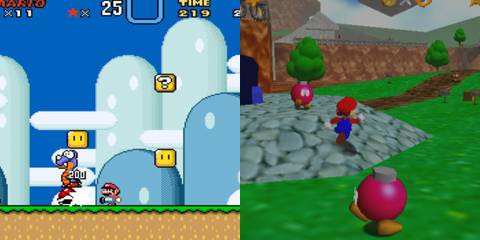 Super Mario World vs. Super Mario 64