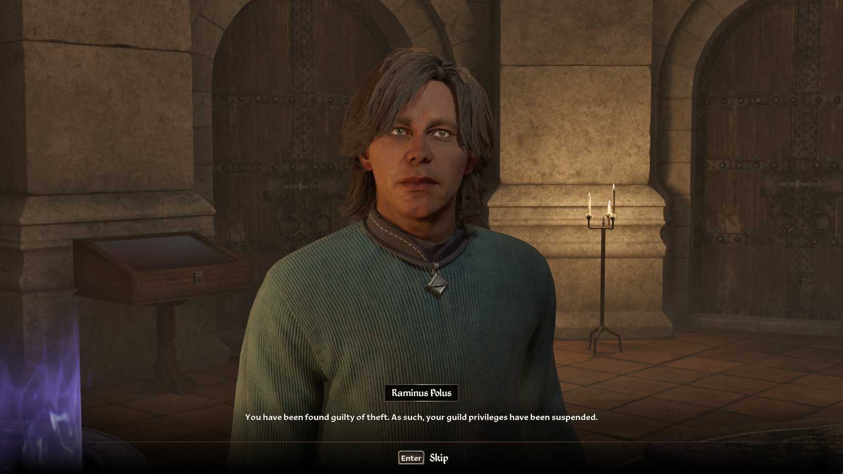 suspended from the mages guild