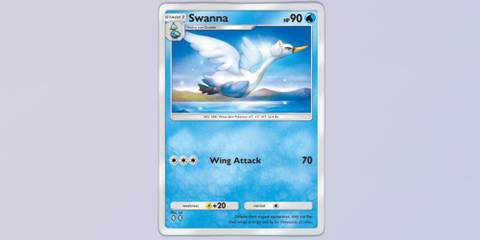 Swanna Genetic Apex In Pokemon TCG Pocket