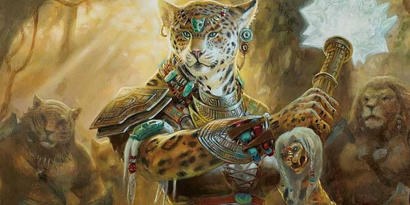 Tabaxi official art WotC 