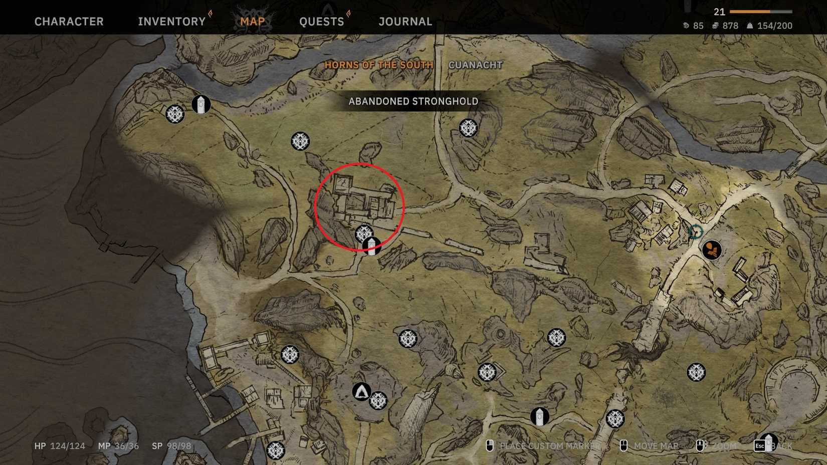 Tainted Grail Fall of Avalon Abandoned Stronghold