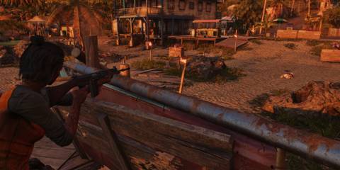 Taking cover in Far Cry 6