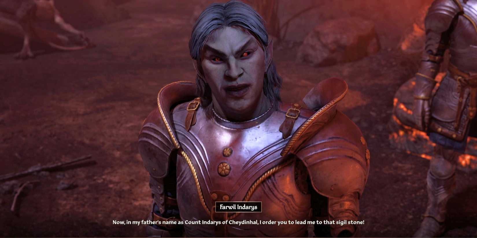 Talking to Farwil Wayward Knight Quest Oblivion Remastered