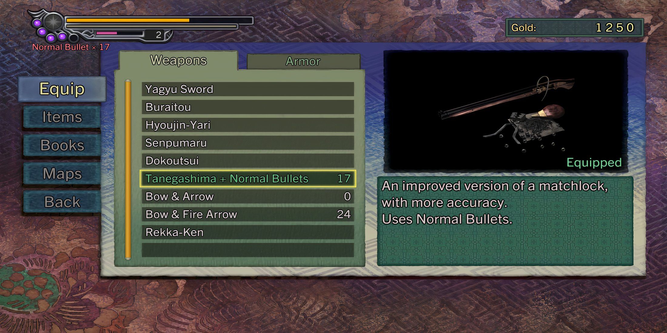 Tanegashima in onimusha 2 samurai's destiny