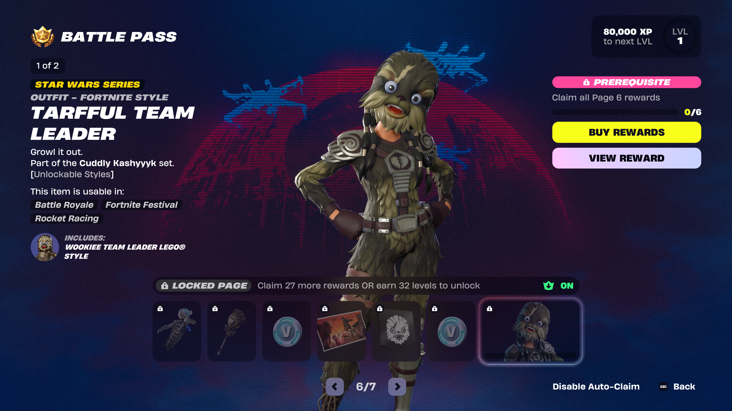 Tarfful Team Leader in Fortnite