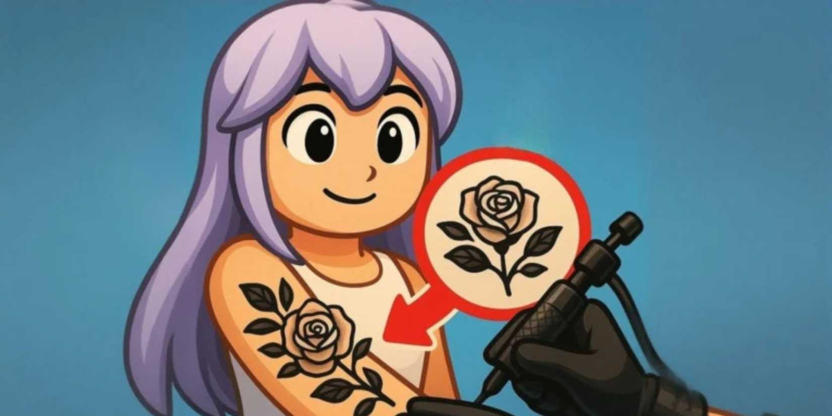 Tattoo Studio Tycoon character