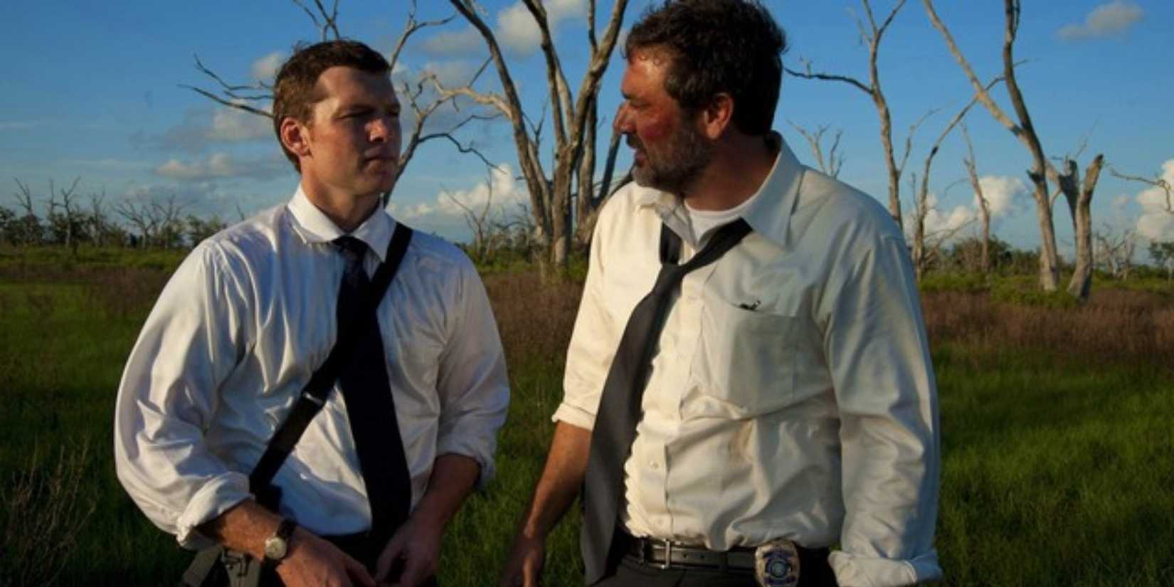 Sam Worthington and Jeffrey Dean Morgan in Texas Killing Fields