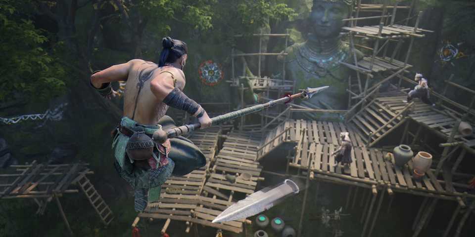 The Age of Bhaarat jumping