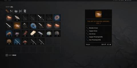 the art of making arrows recipe book in tainted grail the fall of avalon