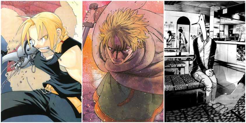Best 2000s Manga- Fullmetal Alchemist Vinland Saga Oyasumi Punpun
