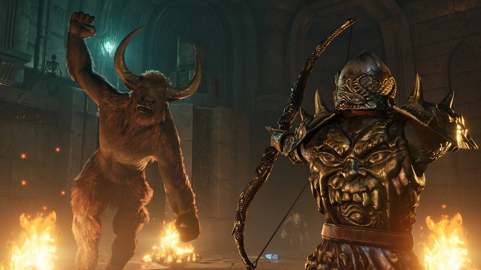 The Elder Scrolls 4 Oblivion Remastered player shows off their themed office.