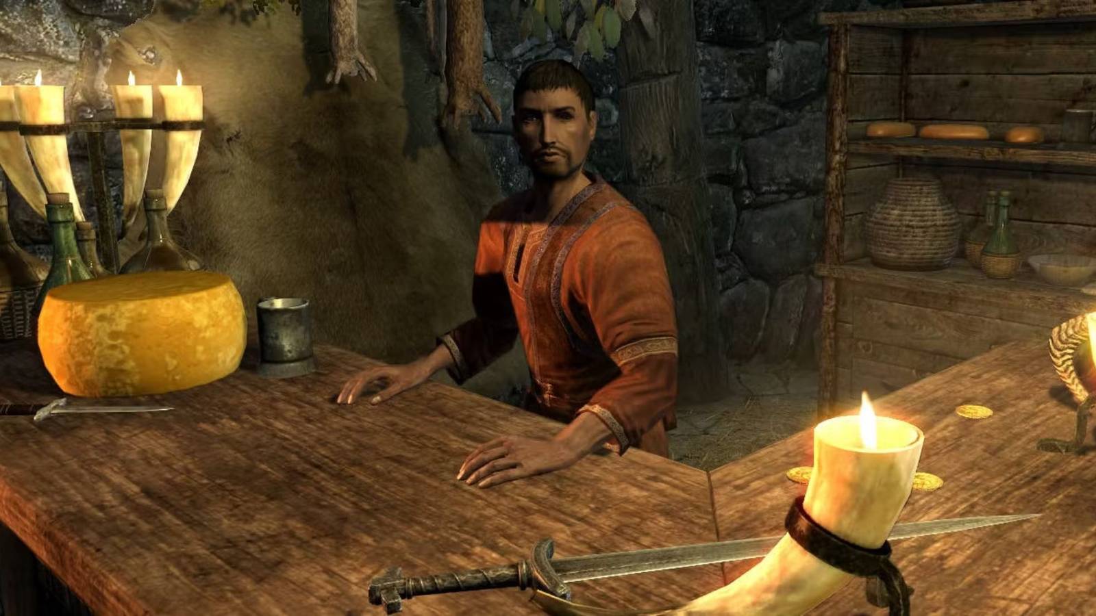 the elder scrolls 5 skyrim donates nearly 1 million gold to merchant