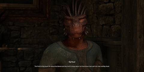 Big Head in The Elder Scrolls IV: Oblivion Remastered
