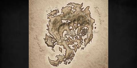 The Elder Scrolls IV Oblivion Shivering Isles map