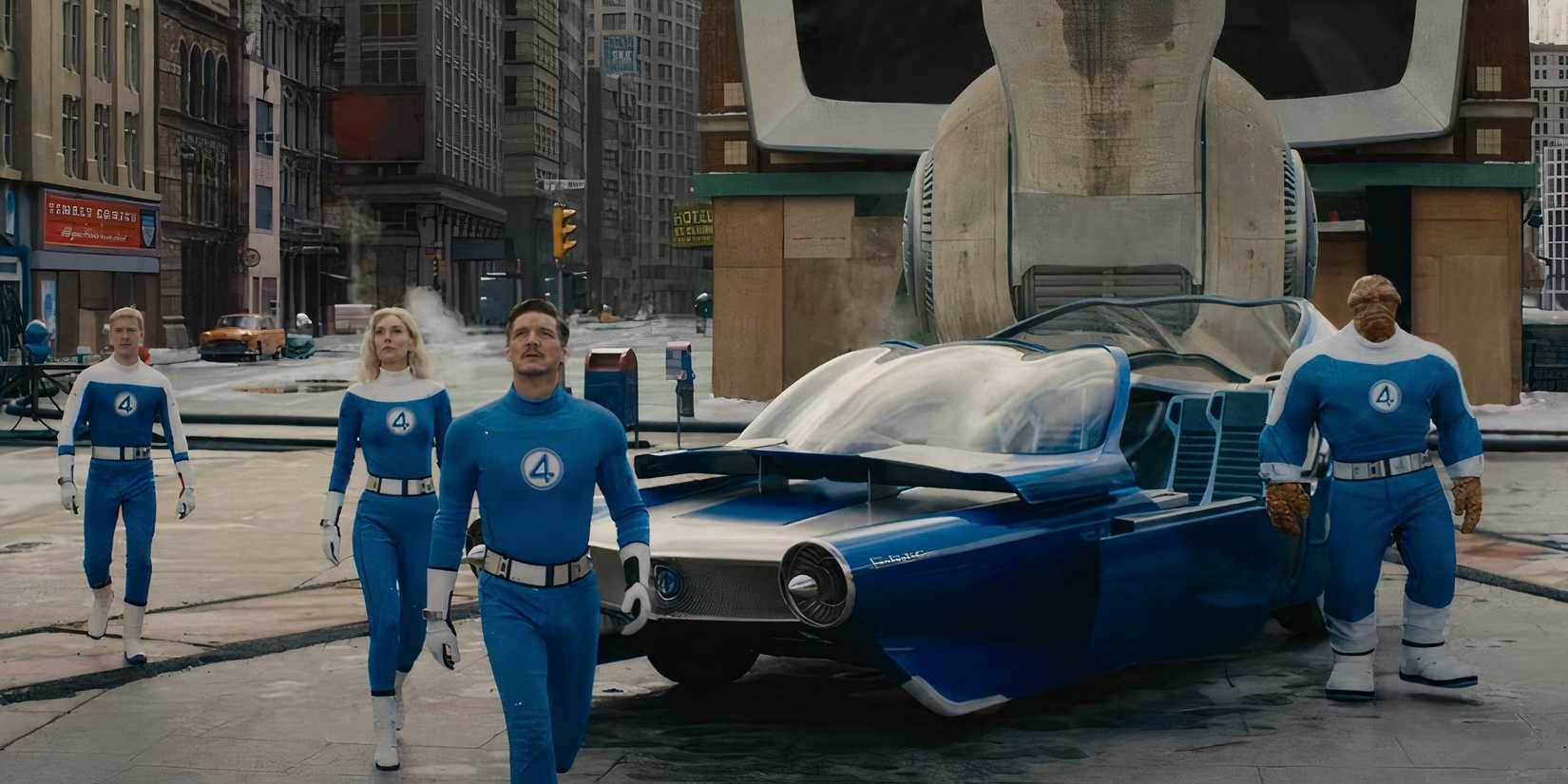 The Fantastic Four in The Fantastic Four First Steps