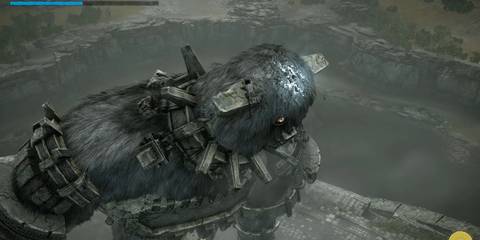 The HUD in Shadow of the Colossus