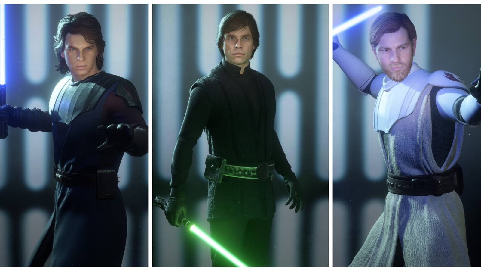the jedi heroes in battlefront 2