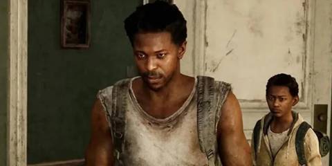 Henry and Sam in The Last of Us