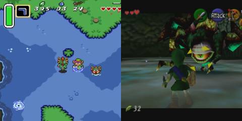 The Legend of Zelda A Link to the Past vs Ocarina of Time