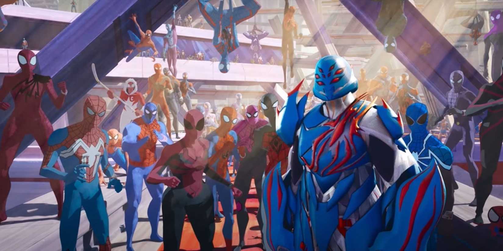 The many Spider-people of the Spider Society - Spider-Man Across The Spider-Verse