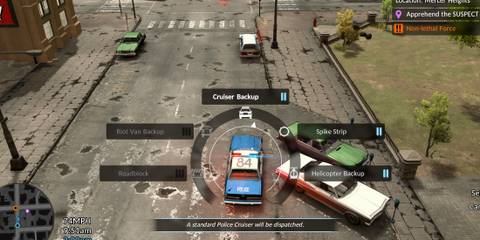 The Precinct - calling for backup