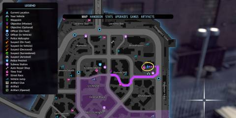 the-precinct-rare-vehicle-midnight-inferno-map-location