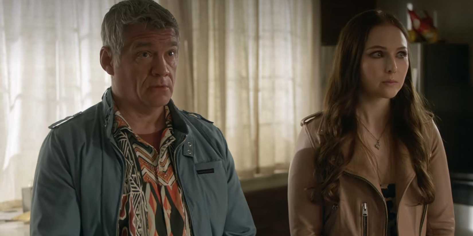 Oscar (Matthew Glave) and Ashley Molly C. Quinn) on The Rookie