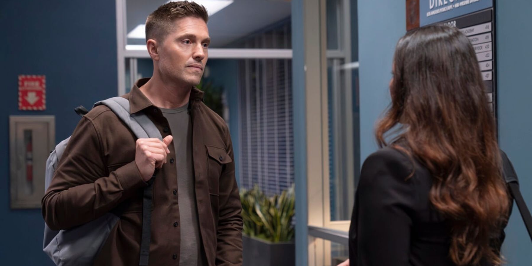 Tim and Lucy on The Rookie