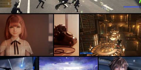 The rotary phone in the middle of the new collage - Kingdom Hearts 4