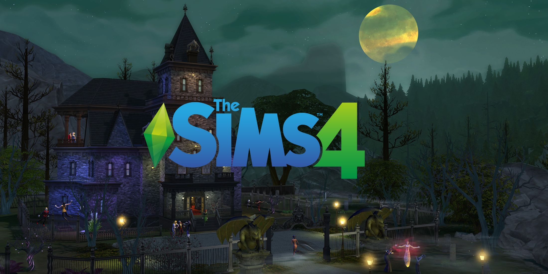 sims 4 player shared beautifully crafted castle that’s been home to 9 generations of vampires