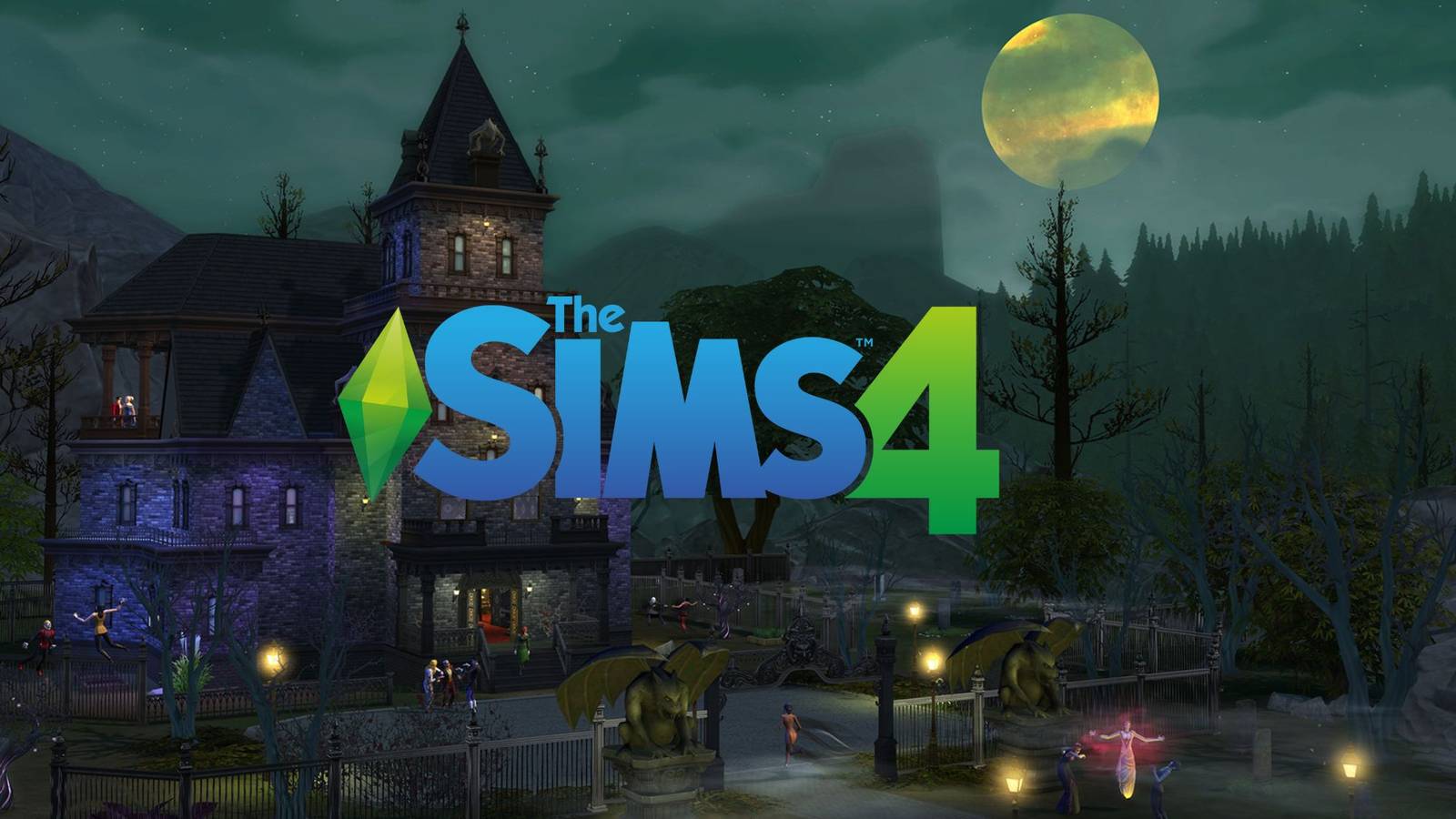 sims 4 player shared beautifully crafted castle that’s been home to 9 generations of vampires