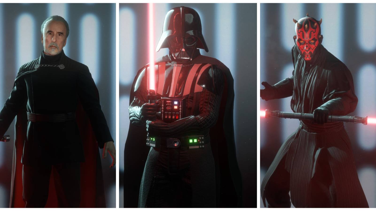 the sith heroes in battlefront 2