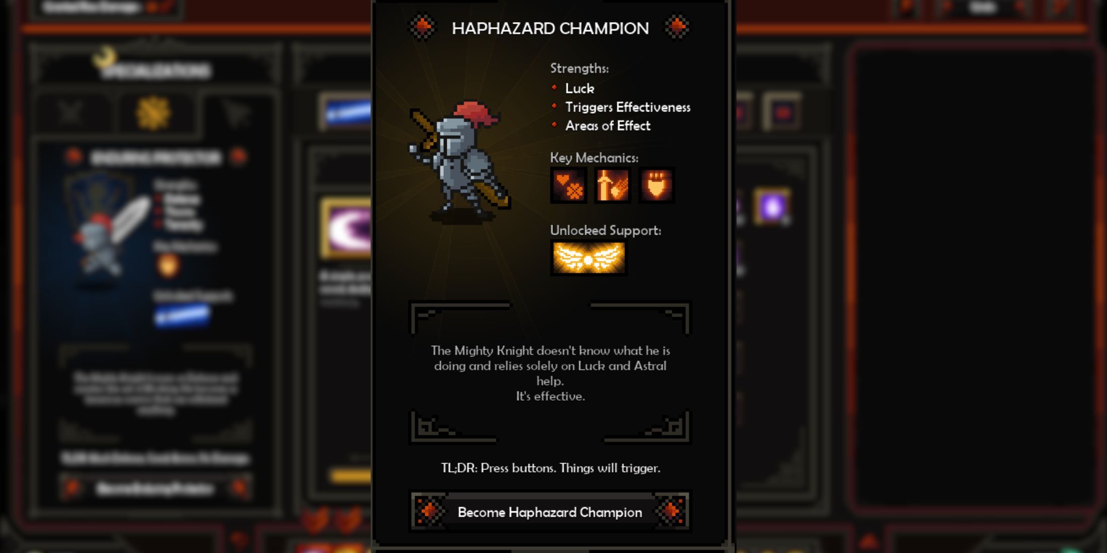 Slapper-Infinite Night-Half Champion