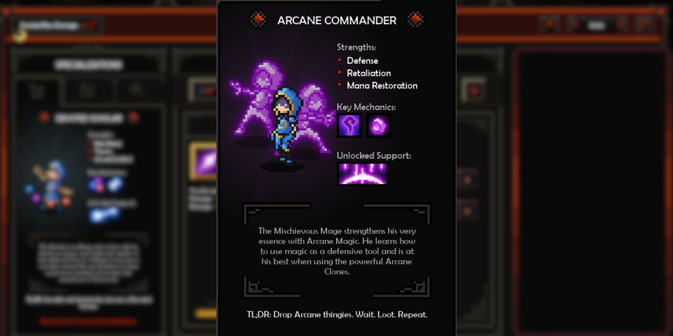 Slapper-ignorant Wizard-Arcane-Commander