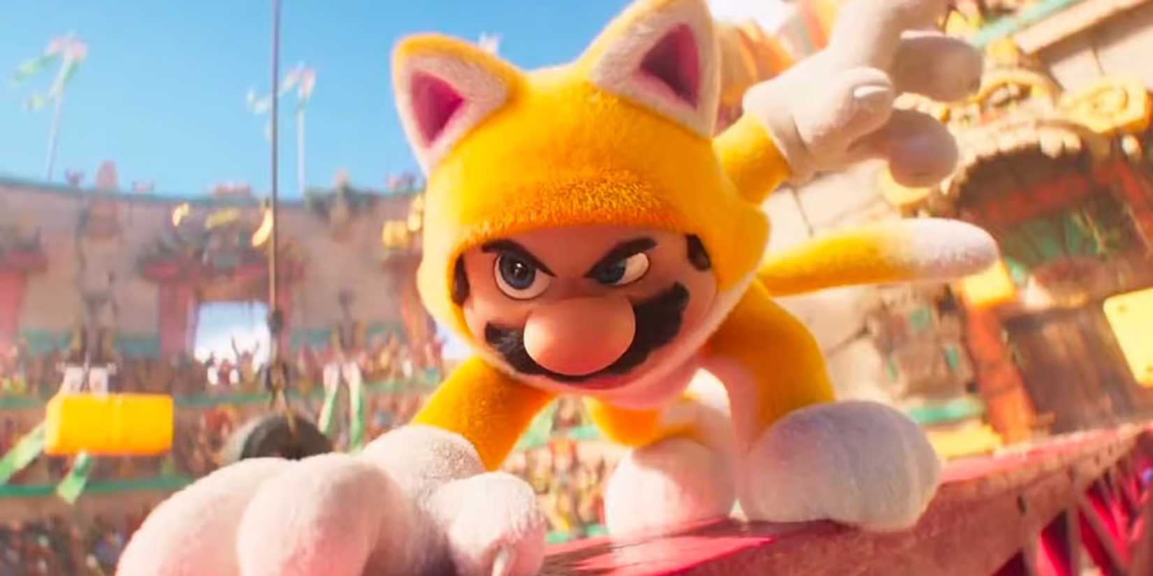 Mario in his Cat Suit