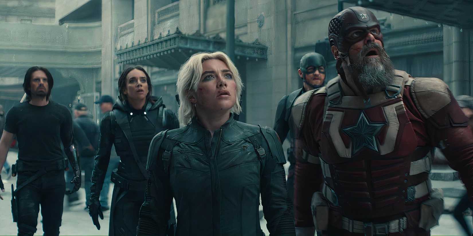 The Thunderbolts team in Thunderbolts