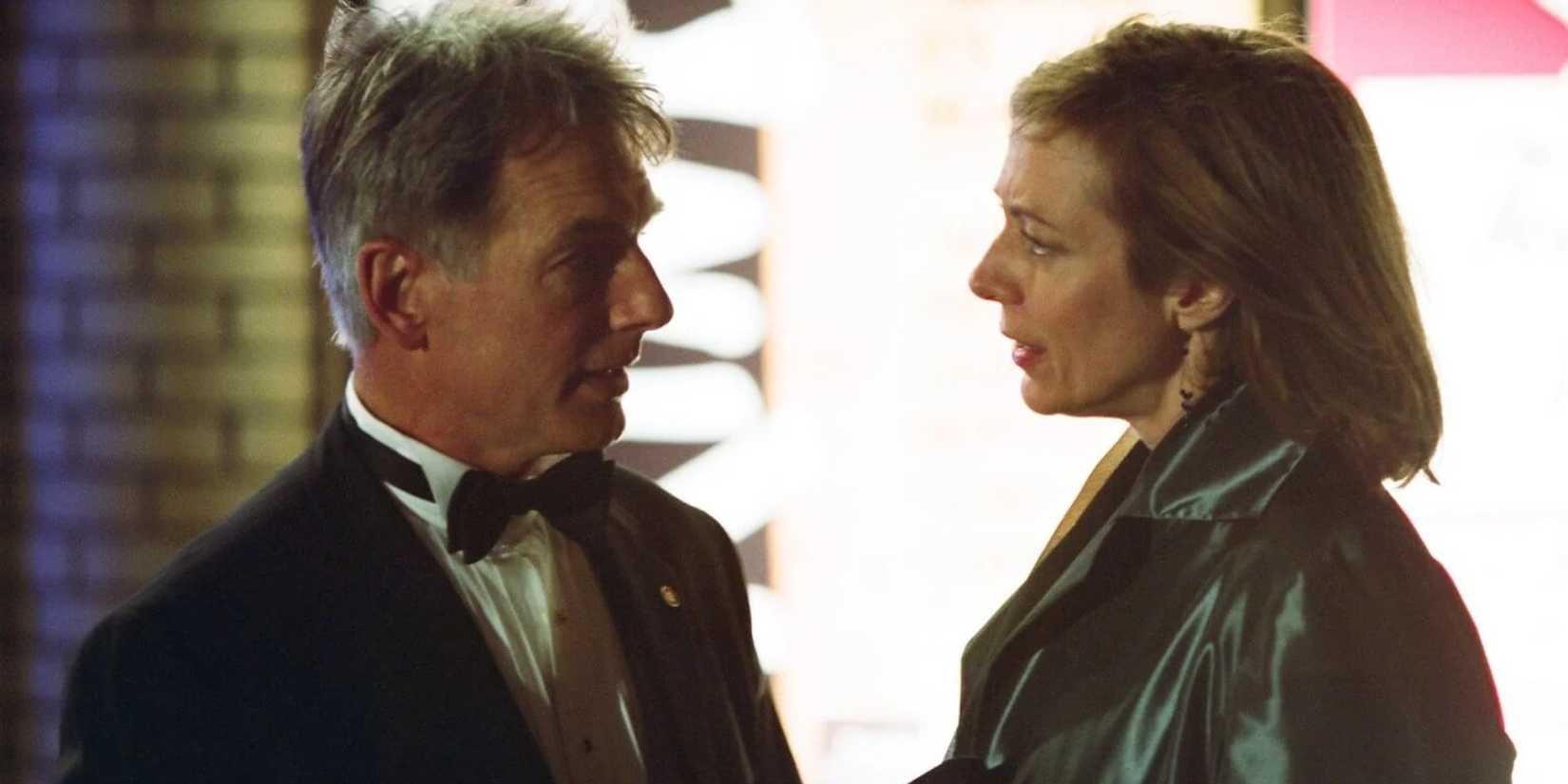 Mark Harmon and Allison Janney on The West Wing