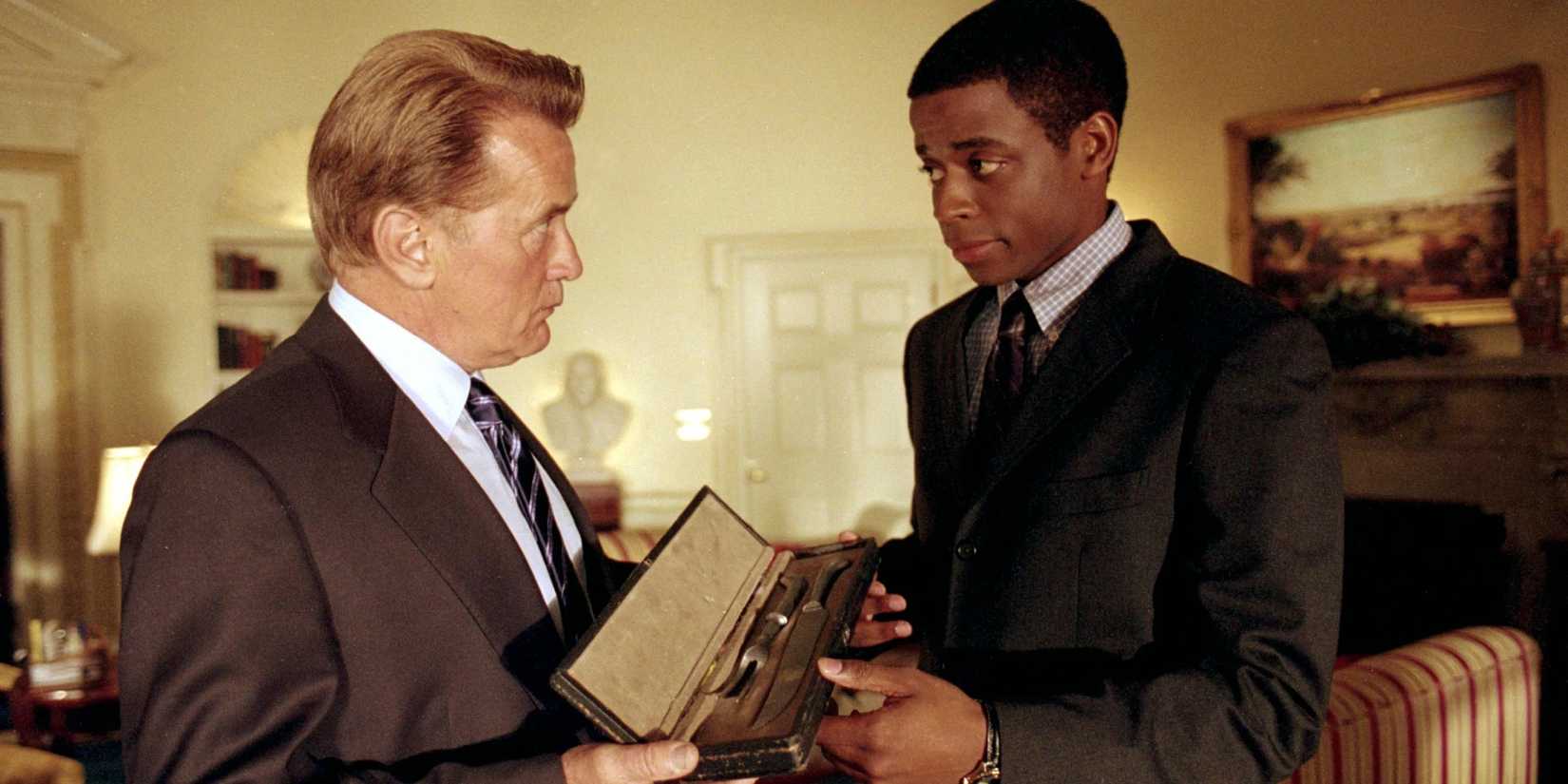 Martin Sheen and Dule Hill on The West Wing