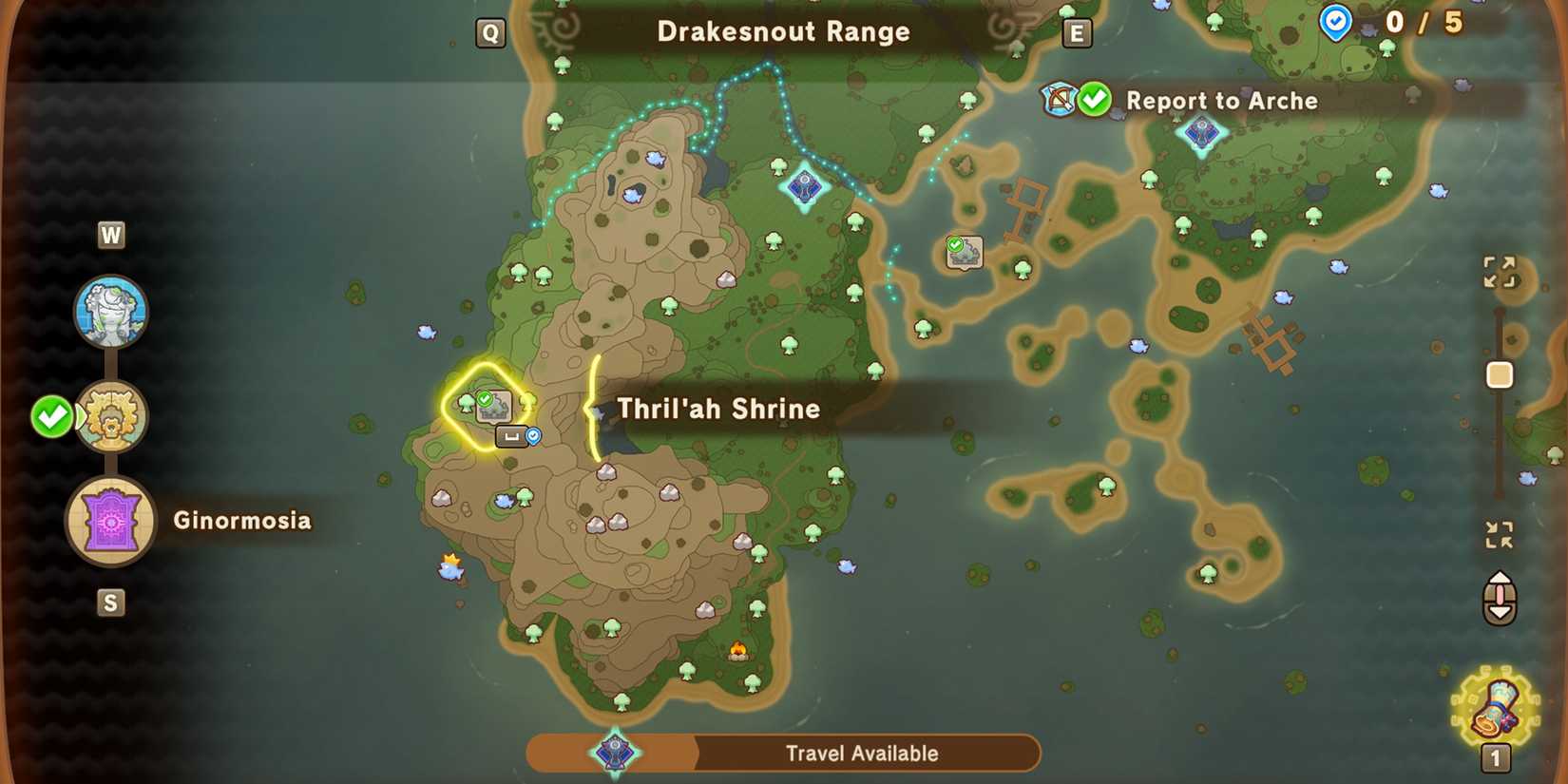 Thrilah Shrine Location - Fantasy Life I