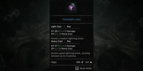 thunder lash spell in tainted grail the fall of avalon-1