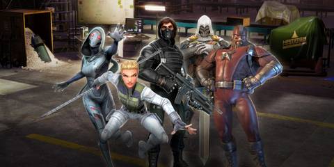 Thunderbolts Squad Up Marvel Strike Force