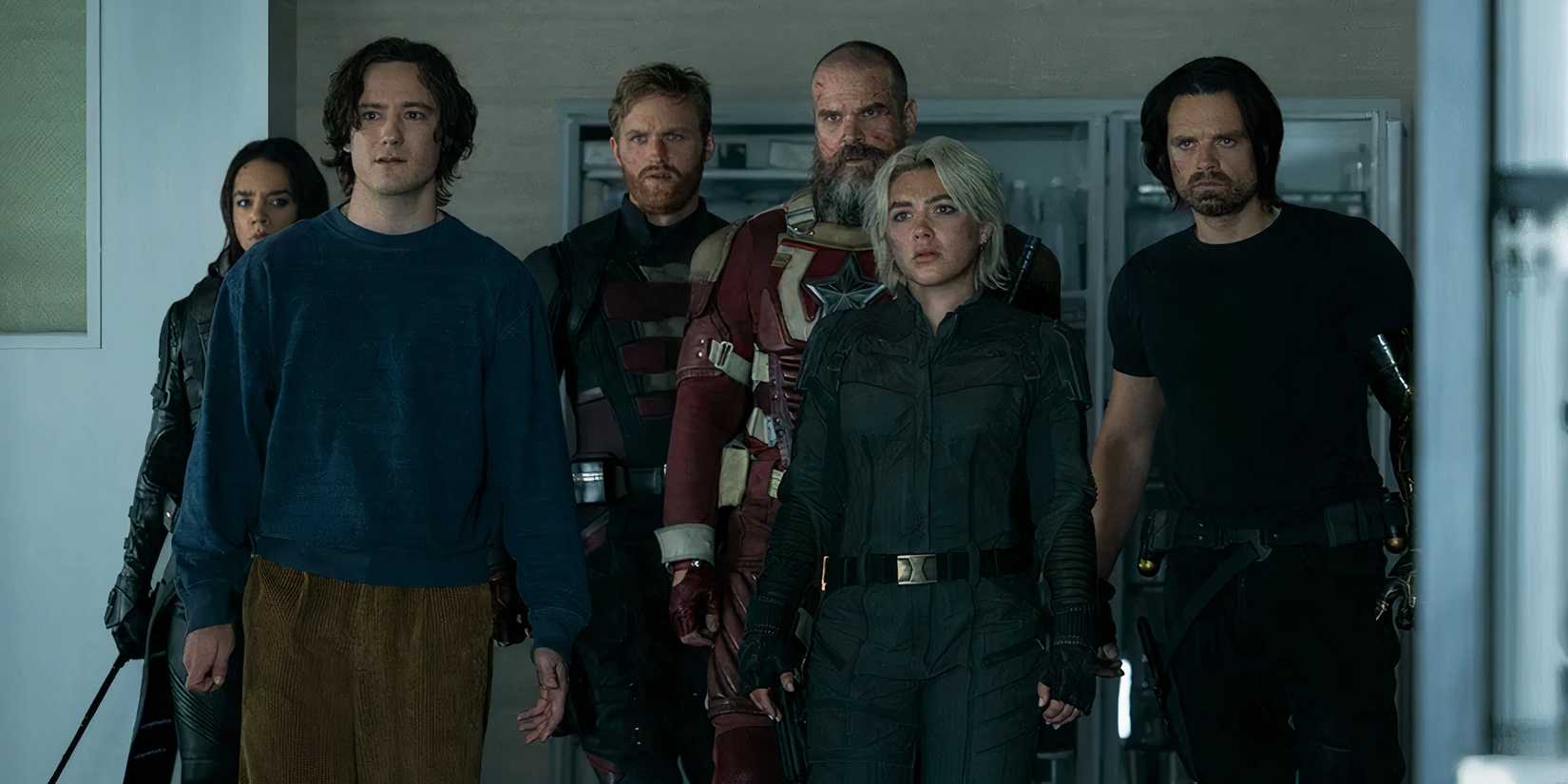 Thunderbolts team together 