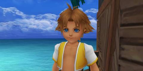 Tidus in Kingdom Hearts