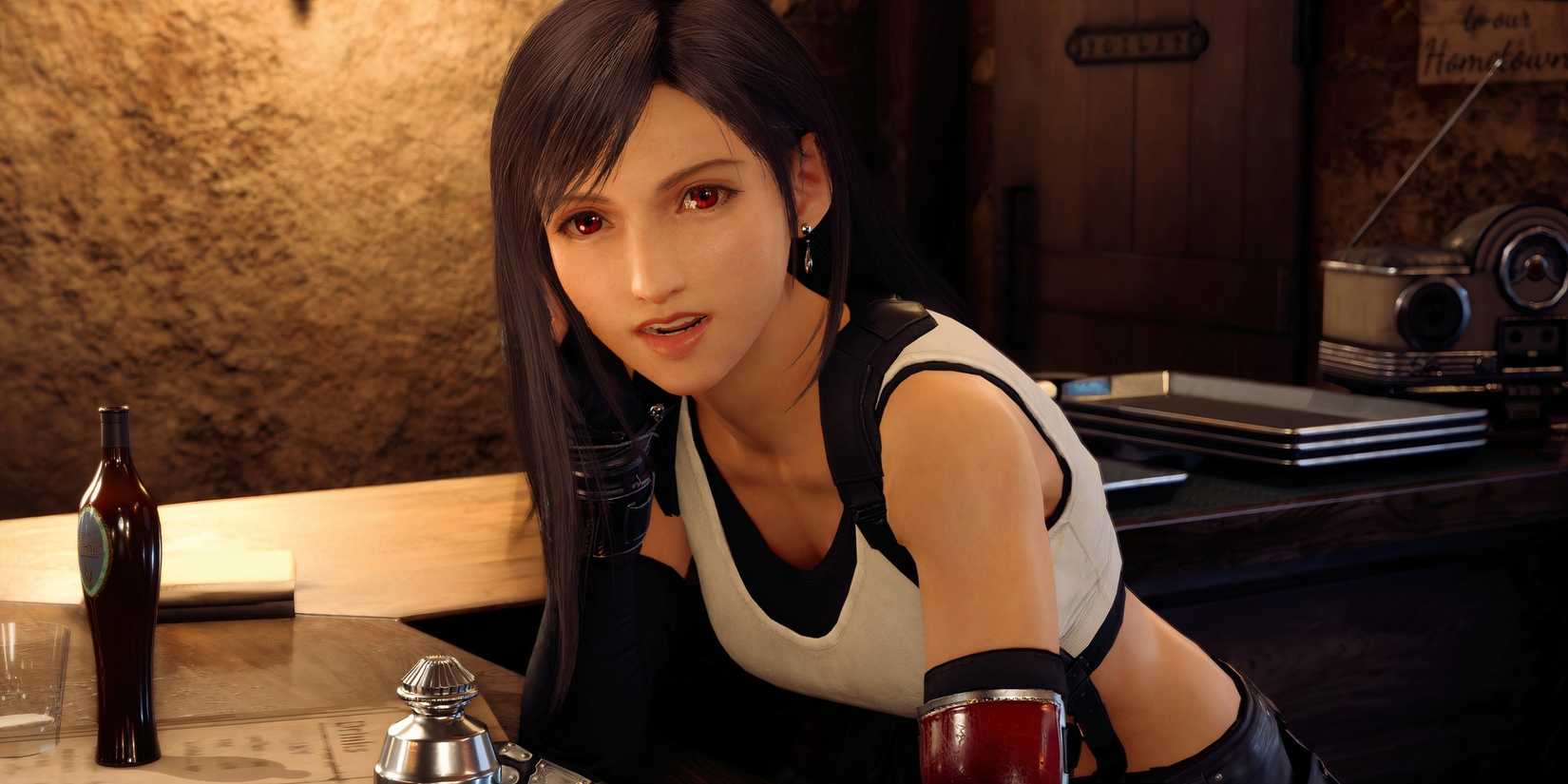 Tifa in Final Fantasy 7 Remake