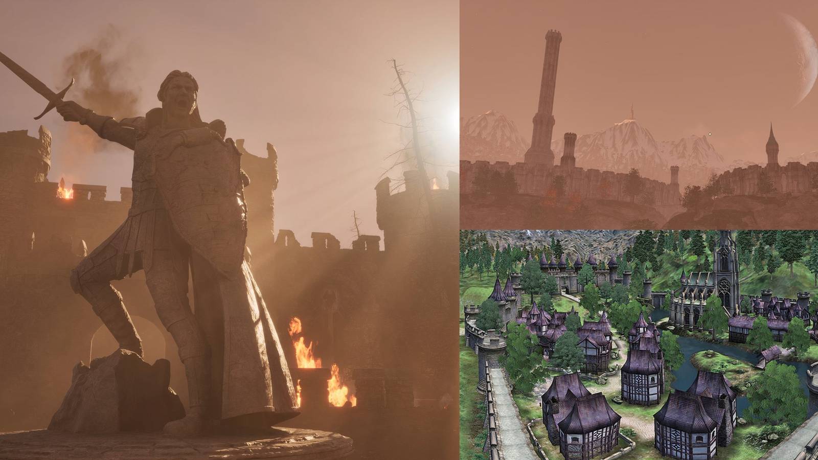 title image major cities in cyrodil oblivion remastered