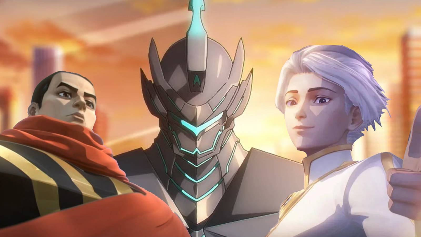 To Be Hero X: Firm Man, Nice, E-Soul