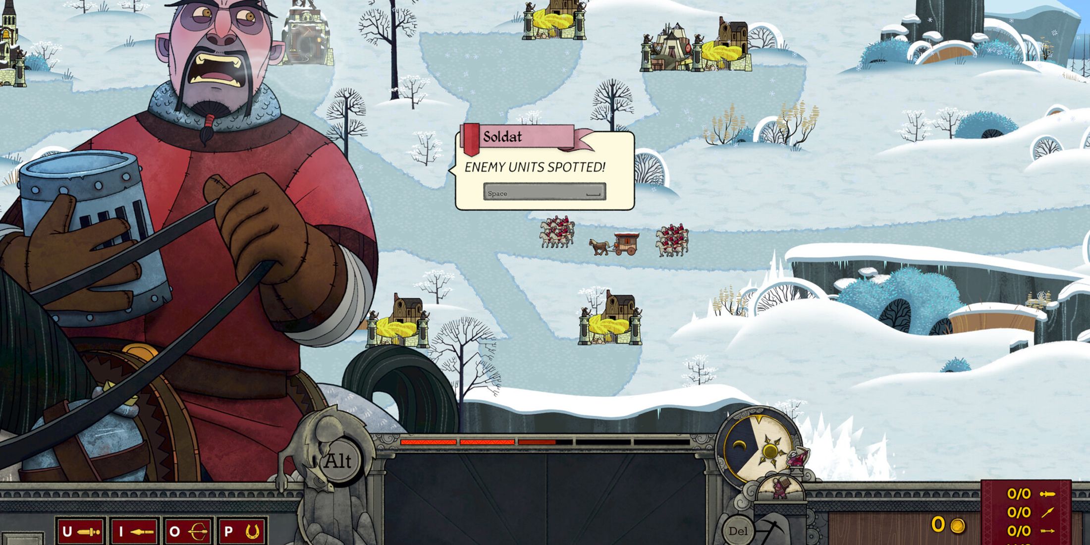 touch type tale enemies