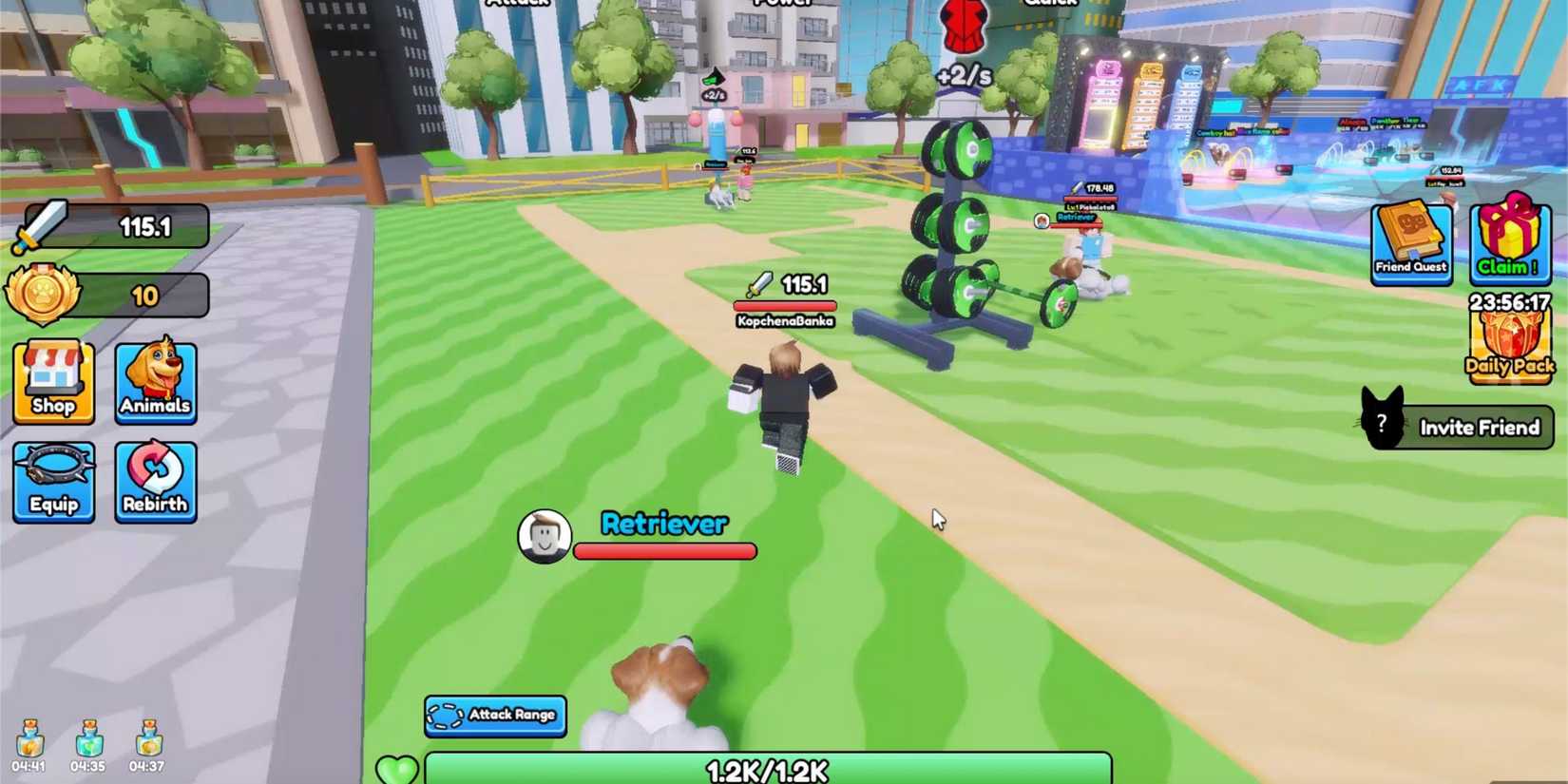 Train Dog to Fight - player